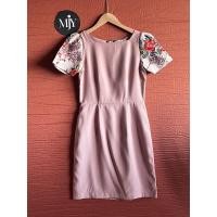 ราคา The kiss principle Dress น้อยแต่มาก เรียบร้อย ชิวๆ (24421738346)