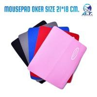 ราคา แผ่นรองเม้าส์ Mouse PAD (แบบผ้า) OKER 1030 ขนาด 21 x 18 cm. (คละสี) (23973074788)