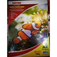 ราคา Joyko Glossy Photo Sticker A4 160 แกรม / A4 Photo Sticker Paper (41805737825)