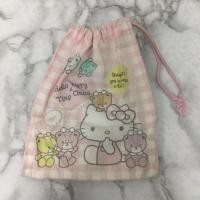 ราคา มือสอง• ถุงผ้าหูรูด Sanrio Hello Kitty & Tiny Chum *มีเขียนชื่อ (50156850533)