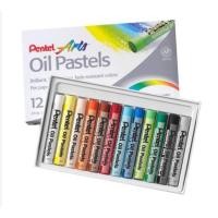 ราคา Crayon/Crayon PENTEL Oil Pastel Arts 12 สี ORIGINAL (26052737888)