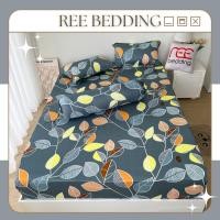 ราคา ชุดผ้าปูที่นอนยางยืดเย็น 4 ชิ้น R294 พิมพ์ 3D REE bed ผ้าปูที่นอนที่นอนทุกขนาด (57656114045)