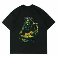 ราคา เสื้อผ้า BOB MARLEY | เสื้อยืด BOB MARLEY สีดํา | เสื้อยืด BOB MARLEY VINTAGE | เสื้อยืดสําหรับผู้ชาย | เสื้อผ้านักร้อง | เสื้อยืด BOOTLEG| เสื้อยืดโอเวอร์ไซส์ (48660452776)