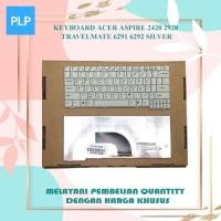 ราคา คีย์บอร์ดสําหรับ Acer Aspire 2920 2420 Travelmate 6291 6292 สีเงิน (42555815570)
