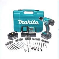 ราคา MAKITA DDF453SFX1 สว่านไขควง 18V พร้อมแบตเตอรี่ Li-ion 18V 3.0Ah 2 ก้อน และที่ชาร์จแบต สว่านไร้สาย สว่านไฟฟ้า (13875305075)