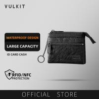 ราคา VULKIT-กระเป๋า EDC กันน้ํา Dupont กระดาษผู้ถือบัตรเครดิต RFID Blocking Zip Pouch-VW112 (47002286690)