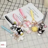 ราคา น่ารักคิตตี้เมโลดี้ Bad Badtz Maru พวงกุญแจสายคล้องกุญแจมือข้อมือตุ๊กตาการ์ตูนจี้ป้องกันการสูญหาย Lanyard (4553173803)