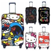 ราคา Sanrio Hello Kitty ผ้าคลุมกระเป๋าเดินทางกระเป๋าเดินทางการ์ตูนผ้าคลุมกระเป๋าเดินทางป้องกันยืดหยุ่น k102 (24709098263)
