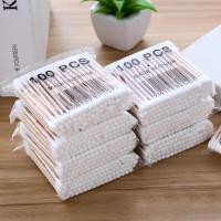 ราคา MB-01【1ห่อ/100ก้าน】คอตตอนบัต คัดตอนบัด แบบสองหัว สำลีไม้ สำลีก้าน Cotton Buds ไม้ปั่นหู ไม้แคะหู (15661676412)