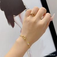 ราคา สร้อยข้อมือ Dior New Petit CD (58158570349)