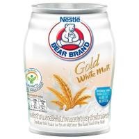 ราคา ตราหมีโกลด์นมผสมไวท์มอลต์ 140มล. Bear Brand Milk Low Fat White Malt Tea 140ml. [หมายเลขบาร์โค้ด 8850124041517] (43981951204)
