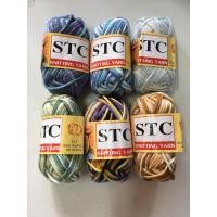ราคา ไหมพรมเส้นใหญ่ ไหมพรม ขนาดประมาณ 3 มิล ยี่ห้อ STC น้ำหนัก 40 กรัม สีเหลือบ (24530403704)
