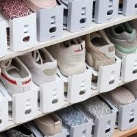 ราคา ชั้นวางรองเท้าแบบปรับได้สามระดับแบบหนาของผู้ผลิตเครื่องมือจัดระเบียบในบ้านและหอพักที่เก็บตู้รองเท้าชั้นวางรองรับรองเท้าสองชั้น (53562307395)
