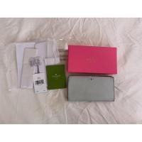 ราคา Kate Spade กระเป๋าตังสีฟ้า ของแท้ 100% มือสอง (8058144397)