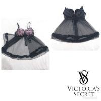 ราคา VICTORIAS SECRET BRAND BABYDOLL 34C 36C CODE: B3455 (43954793295)