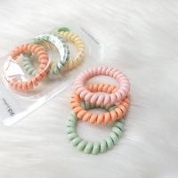 ราคา เกลียวมัดผม เกลียวผูกผม โปเต้ ทำผม 1 เซ็ทมี 3 ชิ้น เป็นวงใหญ่ (20985387468)