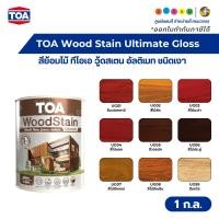 ราคา TOA Wood Stain Ultimate Gloss ทีโอเอ สีย้อมไม้ วู้ดสเตน อัลติเมท ชนิดเงา ขนาด 1 ก.ล. (47011393738)