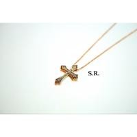 ราคา S.R. สร้อยทองอิตาลี่พิ้งโกแท้ เพรช เม็ดละ 0.01 กะรัต น้ำหนักทองหนัก 5.5 กรัม (54758674069)