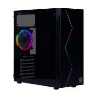 ราคา CASE เคสเกมมิ่ง NEOLUTION รุ่น LIGHTNING V2 (ATX,Micro - ATX,Mini - ITX) พร้อมพัดลมไฟ RGB (Black) (19982296490)