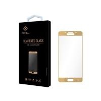 ราคา FONEL TEMPERED GLASS SAMSUNG GALAXY A7 2016 / A710 / A7 (6) GOLD FULL COVER (56761535138)