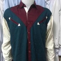 ราคา เสื้อเชิ้ตคาวบอยแขนยาว มือสอง (5346346297)