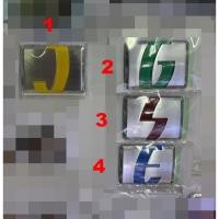 ราคา TOYOTA YARIS อักษร J G S E รุ่น ตรา โลโก้ ฝาท้าย ของแท้ กาว โตโยต้า ยาริส 2005-2013 logo badge (2662148373)