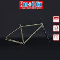ราคา โครงจักรยานกรวด CMRO Melovelo LYRA 700C ตะเกียบคาร์บอน - สีเขียว (50909391352)
