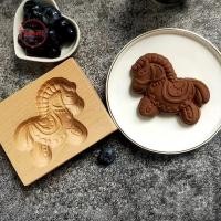ราคา Sammi 1 ชิ้นไม้คุกกี้แม่พิมพ์,สัตว์รูปแบบ 3D แกะสลักนูนเครื่องตัดบิสกิต Moulds เม่นม้านกฮูกกระรอกกระต่าย TH (46860098886)