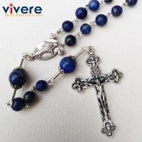ราคา ลาพิส ลาซูลี ลูกประคําหินธรรมชาติ 6 มม (28965150390)