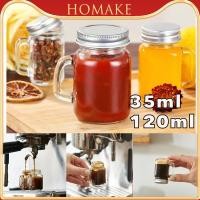 ราคา โหลแก้ว โหลแก้วมีฝาปิด ขวดโหลแก้วเก็บน้ําผลไม้ วอดก้า 35/120ml แก้วมีหูจับ (24429712098)