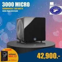 ราคา SVS 3000 Micro (PIANO BLACK GLOSS) Subwoofer Driver |Active Dual Opposing 8-inch Amplifier |800 watts RMS (2500+ watts (23648553188)