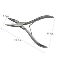ราคา For hair extensions metal hair extension pliers pliers hair extension tools needle nose pli wholesale pliersers (29869826132)