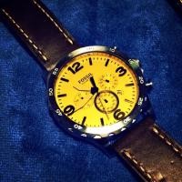ราคา Fossil JR1512 Over size chronogarph original100% (897602908)