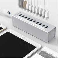 ราคา ORICO USB3.0 HUB A3H10-SV Aluminum Alloy 10 Port (16995522235)