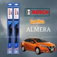 ราคา ที่ปัดน้ําฝน Bosch Aerofit สําหรับ Nissan Almera 2013–2020 & 2021–ปัจจุบัน | เช็ดหน้าใบมีดนุ่มละเอียดสะอาด | ตะขอยู | ไซส์ 22–26–14 (52361639601)