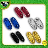 ราคา อุดกระจก YAMAHA R15M R3 R15 allnew แผ่นปิดรูกระจกแต่ง พร้อมน๊อตครบชุด งานcnc สีสวยๆ (19495428928)
