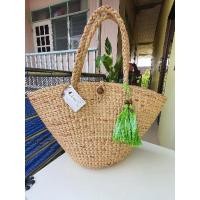 ราคา กระเป๋าสานผักตบชวาใบใหญ่ (14461727152)
