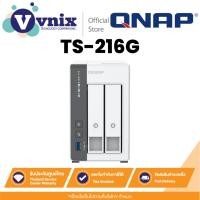 ราคา QNAP TS-216G อุปกรณ์เก็บข้อมูลบนเครือข่าย NAS แบบ 2 Bay 2.5GbE By Vnix Group (28865383280)