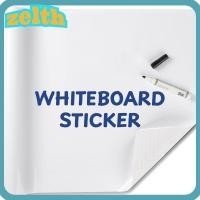 ราคา ZELTH กระดานไวท์บอร์ดลบแห้ง, PVC Static Cling สติ๊กเกอร์ติดผนังไวท์บอร์ด,คุณภาพสูงไม่มีกาวที่ถอดออกได้ Writable Surface Writable Wall Sheet Home Learning (55711807303)