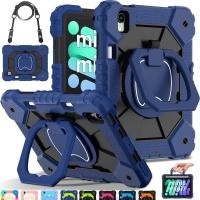 ราคา สําหรับไอแพดมินิ7กรณี/มินิ6กรณีที่มีที่ใส่ดินสอและแบกสายรัด,เด็ก360หมุนจับยืนกรณีกันกระแทกสําหรับ ไอแพด มินิ7ไทย รุ่น,มินิ6 8.3นิ้ว (28519890052)