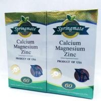 ราคา Calcium Magnesium Zinc 60+60เม็ด Springmate (1319084090)