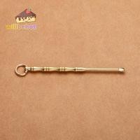 ราคา [Willbehot-t] จี้พวงกุญแจไม้ไผ่ทองแดงแข็งสไตล์ใหม่ทองเหลืองโลหะ Mutilfunction แขวนหู Pis ช้อนพวงกุญแจจี้ [ใหม่] (58108032206)