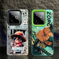 ราคา เคส Realme GT6 GT7 เคส Realme GT 6T GT 7T เคสกันกระแทก ลูฟี่ โซโร วันพีช อะนิเมะ เคลือบด้าน เคสโทรศัพท์แข็ง (27453994467)