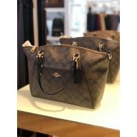 ราคา COACH PRAIRIE SATCHEL IN SIGNATURE CANVAS (COACH F79998) (7886425592)