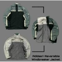 ราคา Vintage Adidas® Reversible Windbreaker Jacket. (22188132178)