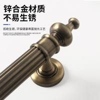 ราคา ใหม่จีนหรูหราจับโบราณโรงแรม เคทีวี ประตูประตูไม้โลหะผสมสังกะสีจับประตูห้องนอนพื้นผิวติดตั้ง รับมือ (41681807822)