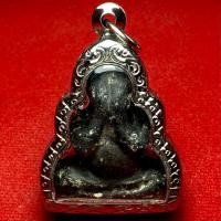 ราคา พระปิดตา ปิดตาลงรักดำ สายวัดสะพานสูง พระพร้อมตลับสแตนเลส (50912823039)
