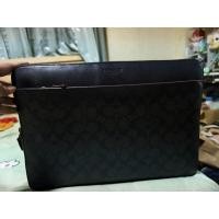 ราคา COACH กระเป๋าใส่โน้ตบุ๊ค 14 นิ้ว ของแท้ มือสอง (54360320099)