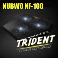 ราคา พัดลมโน๊ตบุ๊ค Nubwo Cooler pad รุ่น NF-100 3 ใบพัด ขนาด 15.4 นิ้ว (รับประกันนาน 3 เดือน) (3762373436)