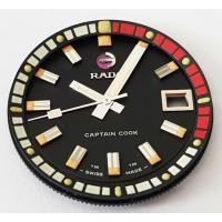 ราคา หน้าปัด ชุดเข็ม ขอบ Bezel Vintage Rado Captain cook Mark II แท้ ใหม่เก่าเก็บ (42057812893)